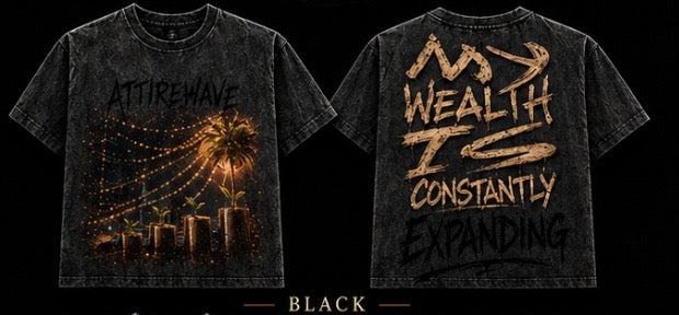 wealth Is Constantly Expanding Oversized Tee